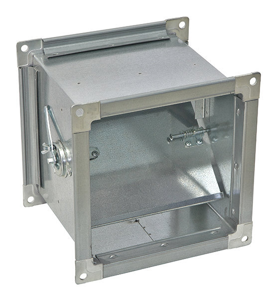 Заслонки АЗД прямоугольные ручное управление